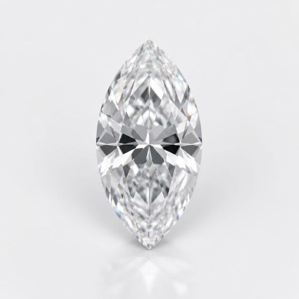 Marquise laboratory-grown diamond
