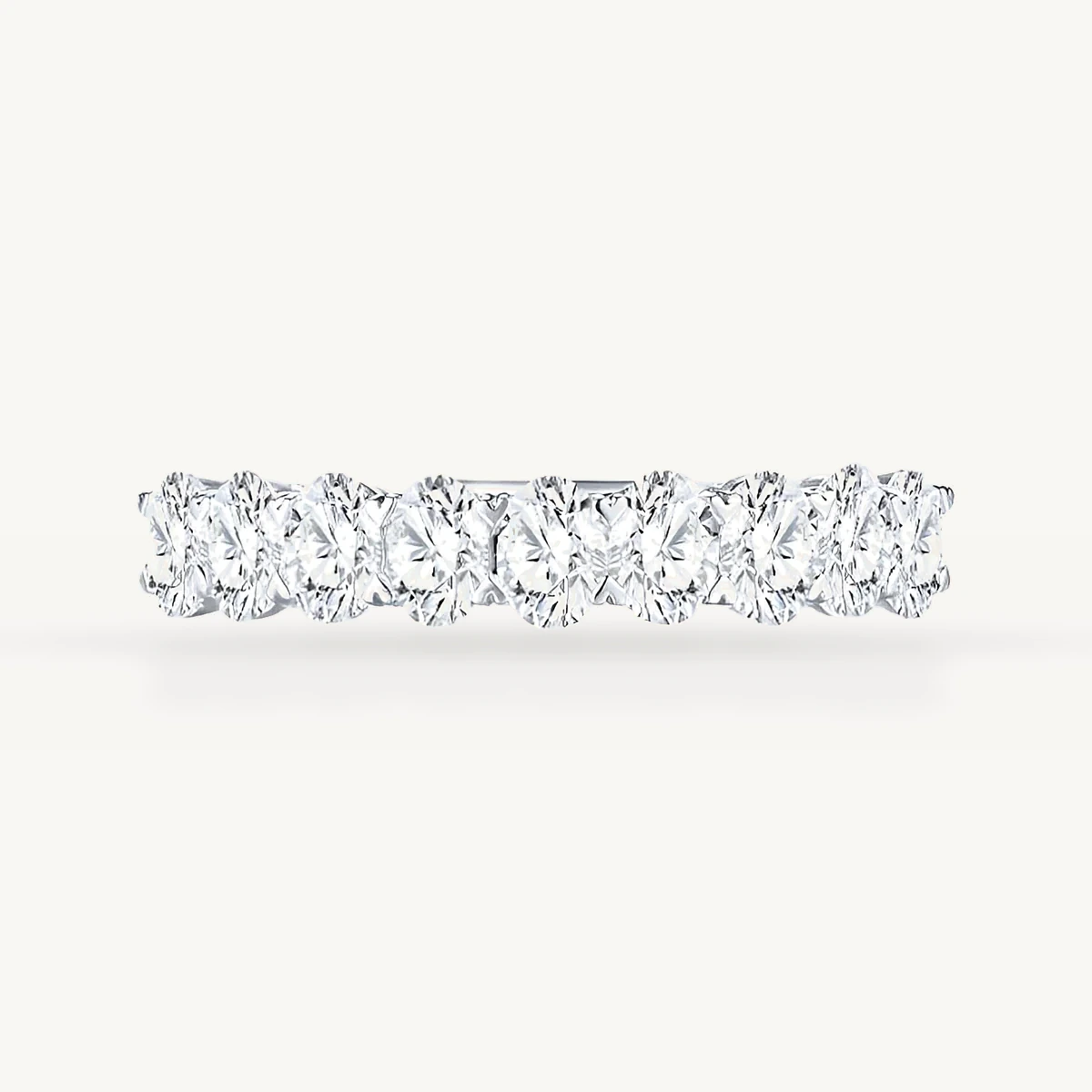 Scattered Marquise Eternity Band in 14k White Gold